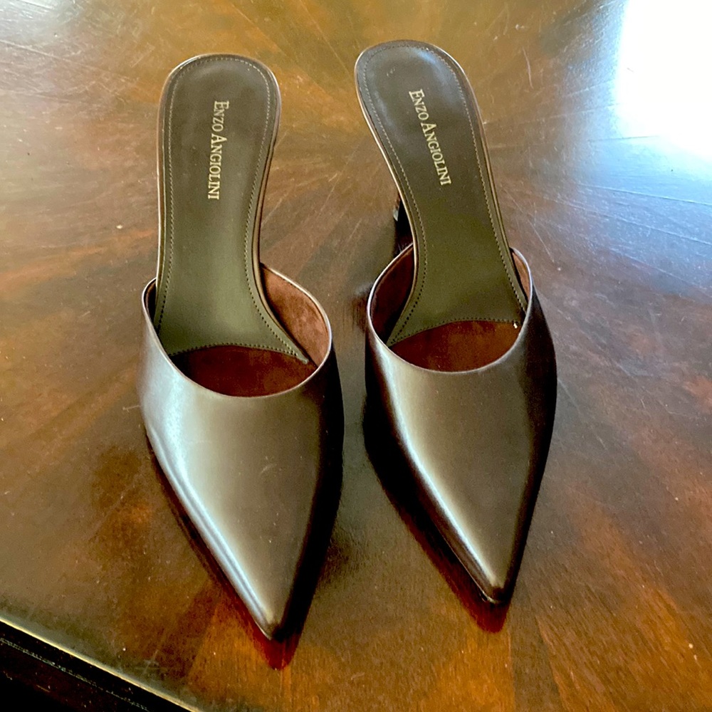 Brown heels